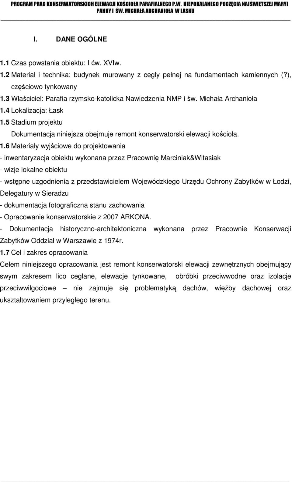 4 Lokalizacja: Łask 1.