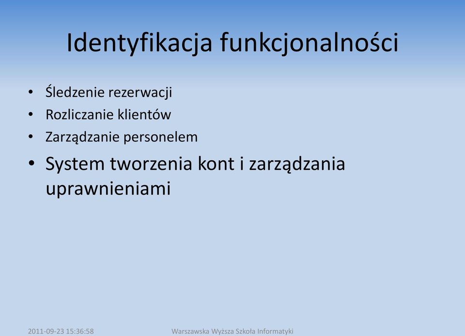 klientów Zarządzanie personelem