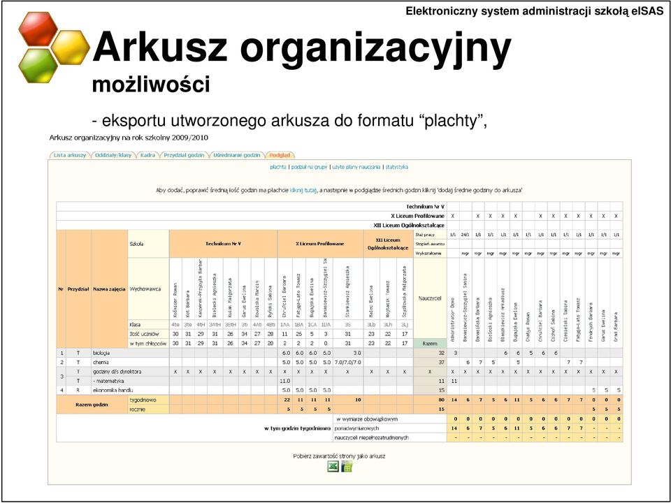 do formatu plachty,