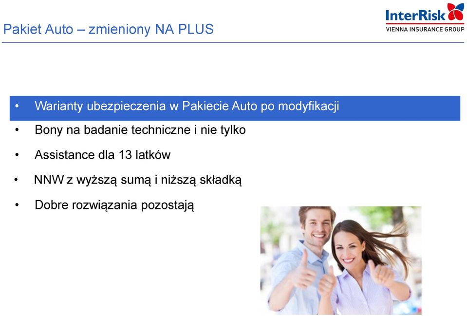 techniczne i nie tylko Assistance dla 13 latków NNW