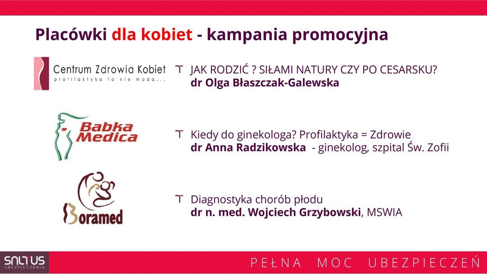 dr Olga Błaszczak-Galewska Kiedy do ginekologa?