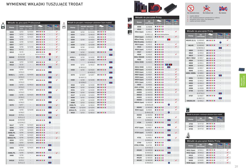 5207 5208 5211 5215 5200 5030 515 530 530L 531 50 50L 560 560L 570 580 5110 510 5117 556 5558 5558PL 55510 55510PL 5253 535 565 566PL 585 5510 NEW OLD 2 kolory 650 653 656 655 656 657 658 6511 615