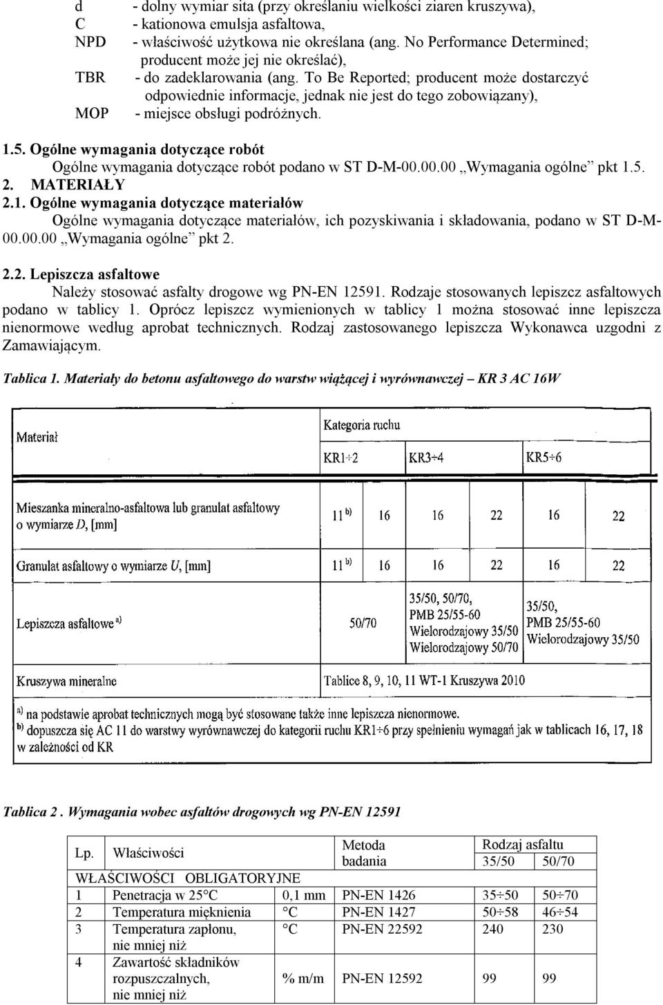 To Be Reported; producent może dostarczyć odpowiednie informacje, jednak nie jest do tego zobowiązany), - miejsce obsługi podróżnych. 1.5.