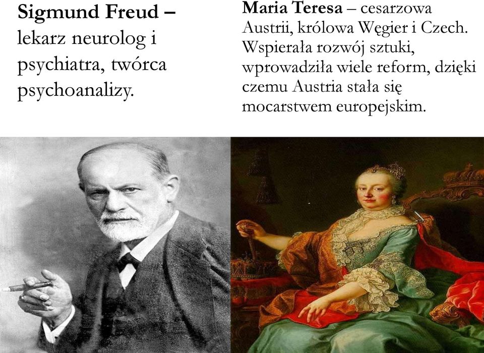 Maria Teresa cesarzowa Austrii, królowa Węgier i Czech.