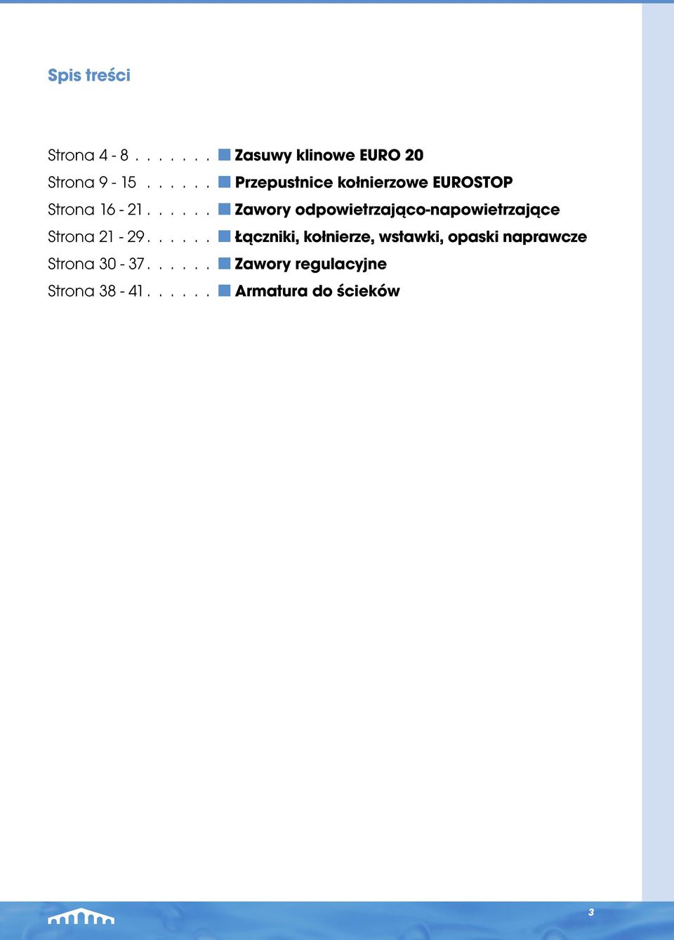 odpowietrzająco-napowietrzające Strona 21-29 Łączniki, kołnierze,