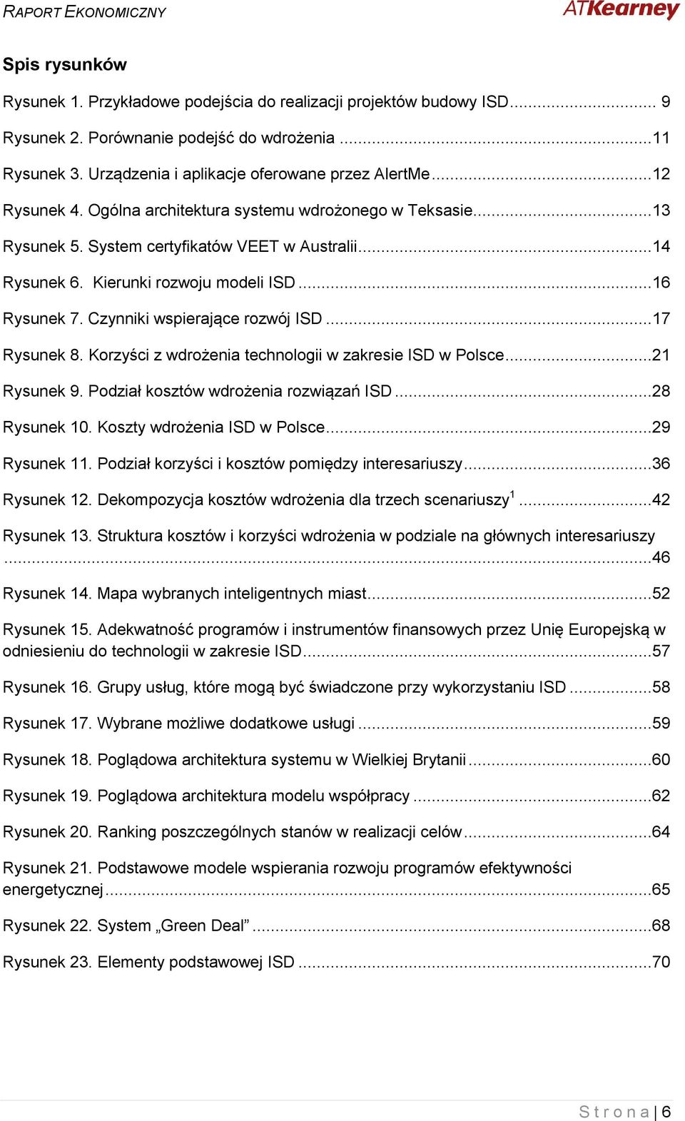 Czynniki wspierające rozwój ISD...17 Rysunek 8. Korzyści z wdrożenia technologii w zakresie ISD w Polsce...21 Rysunek 9. Podział kosztów wdrożenia rozwiązań ISD...28 Rysunek 10.