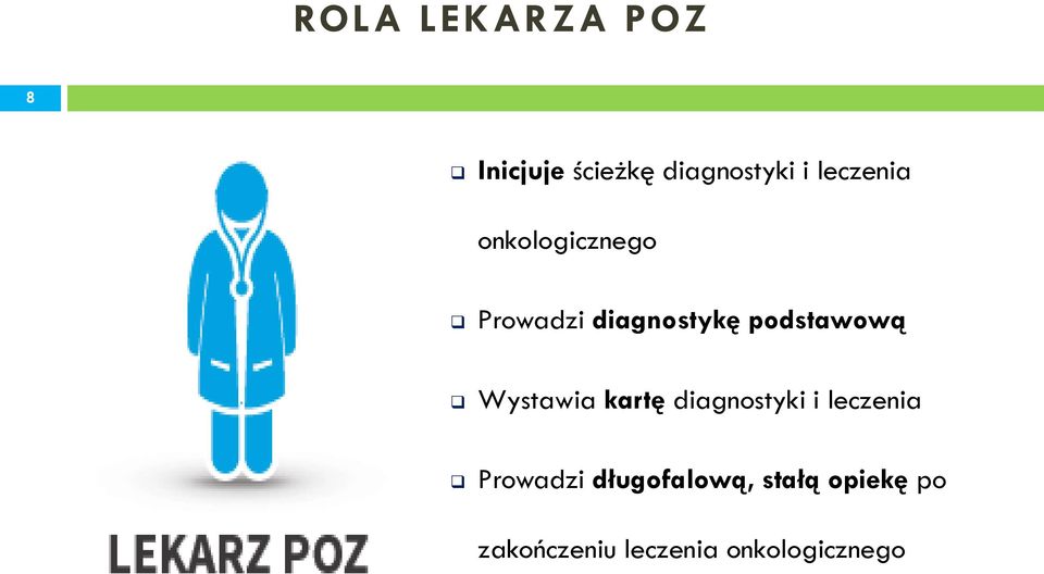 podstawową Wystawia kartę diagnostyki i leczenia