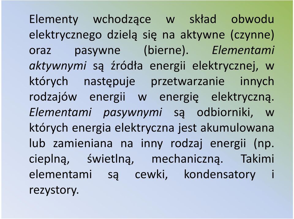 w energię elektryczną.