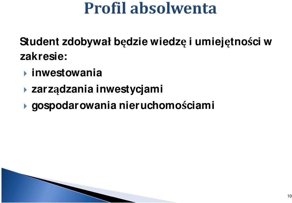 inwestowania zarzdzania