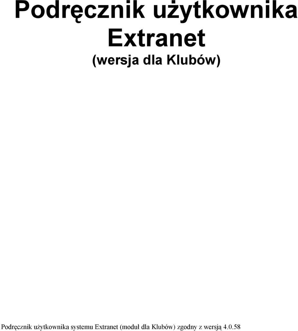 Extranet