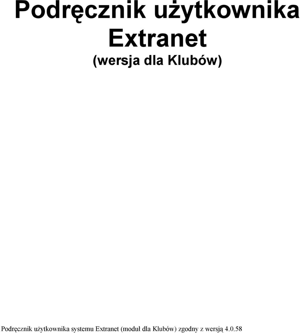 Extranet