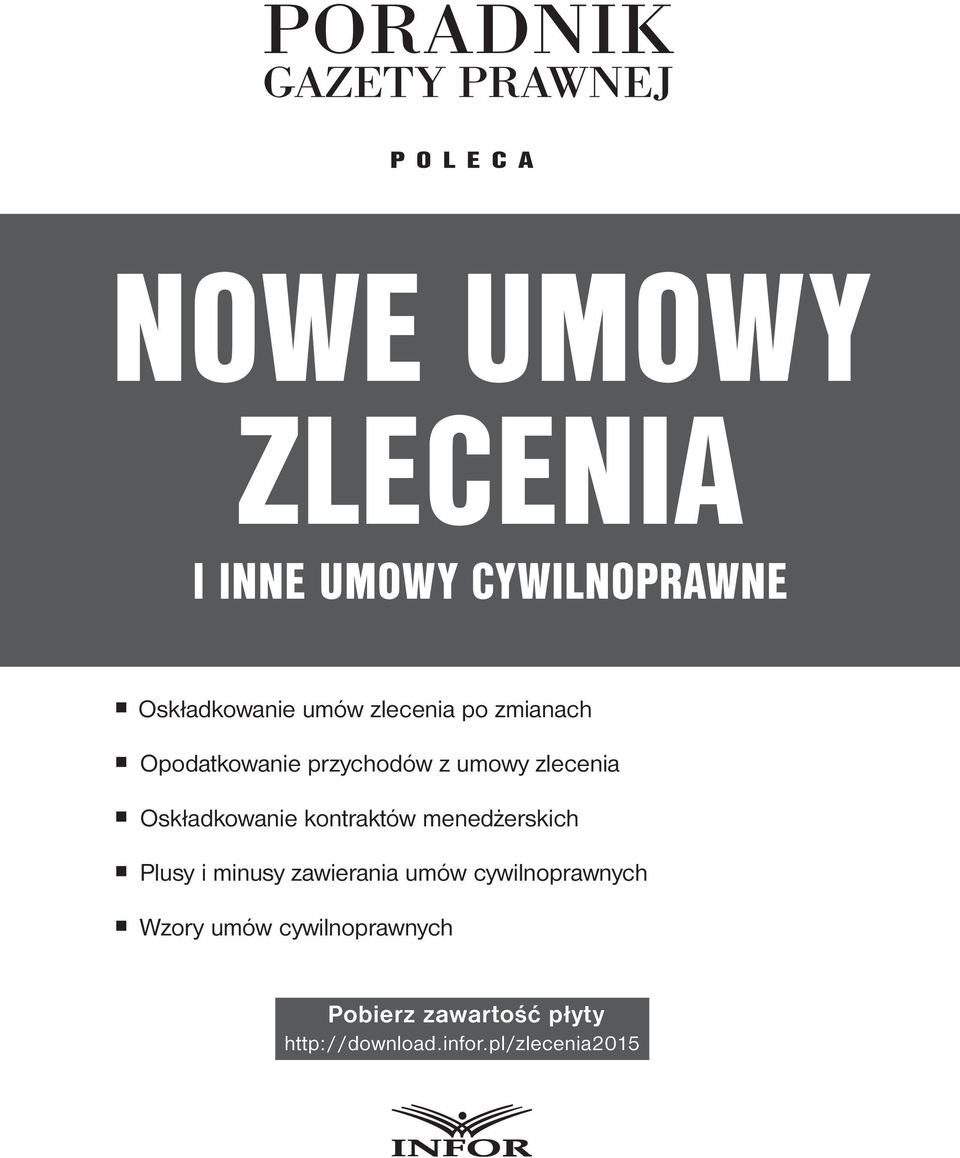 kontraktów menedżerskich Plusy i minusy zawierania umów cywilnoprawnych