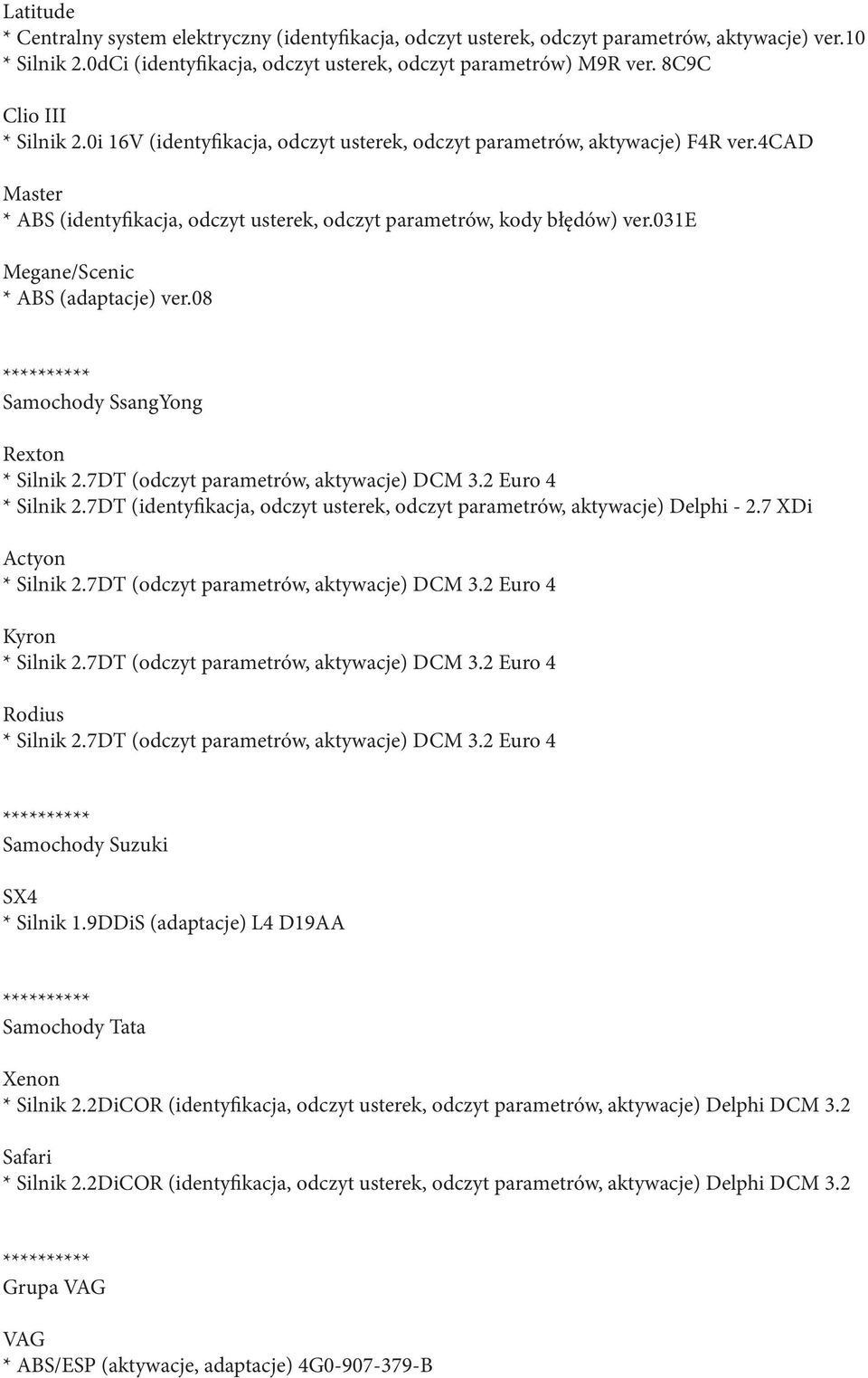 System Diagnostyczny Cdif/3 - Zmiany W Edycji Luty Pdf Free Download