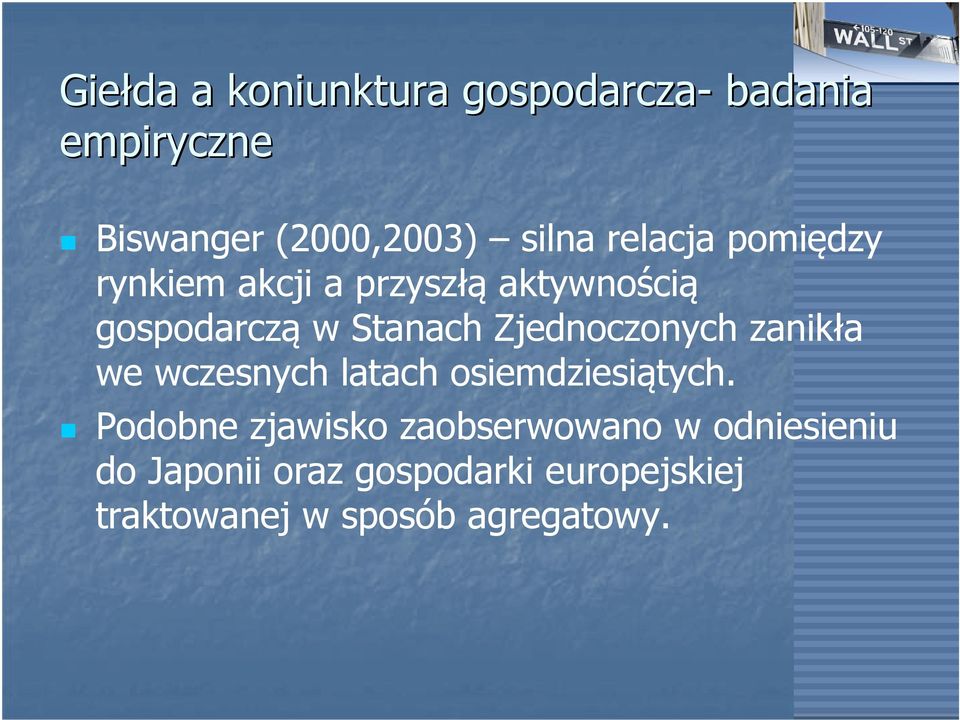 Zjednoczonych zanikła we wczesnych latach osiemdziesiątych.