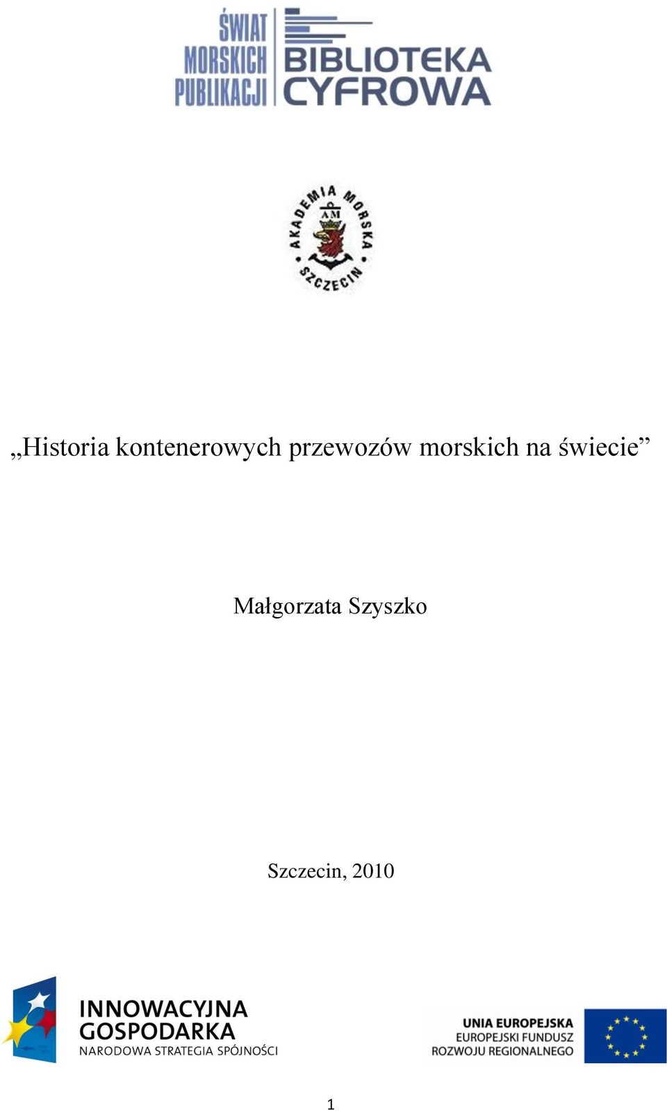 przewozów morskich na