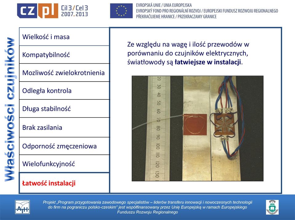 światłowody są łatwiejsze w instalacji.