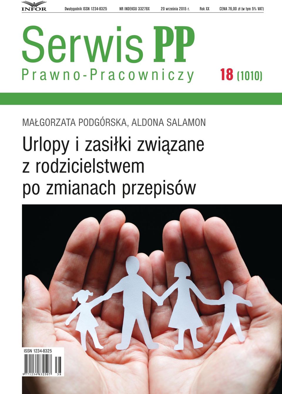 Podgórska, Aldona Salamon Urlopy i zasiłki związane z rodzicielstwem