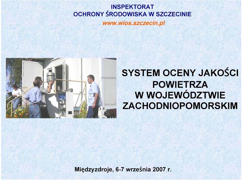 pl SYSTEM OCENY JAKOŚCI POWIETRZA W