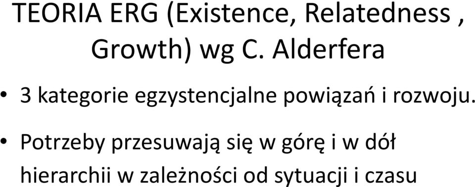 powiązań i rozwoju.