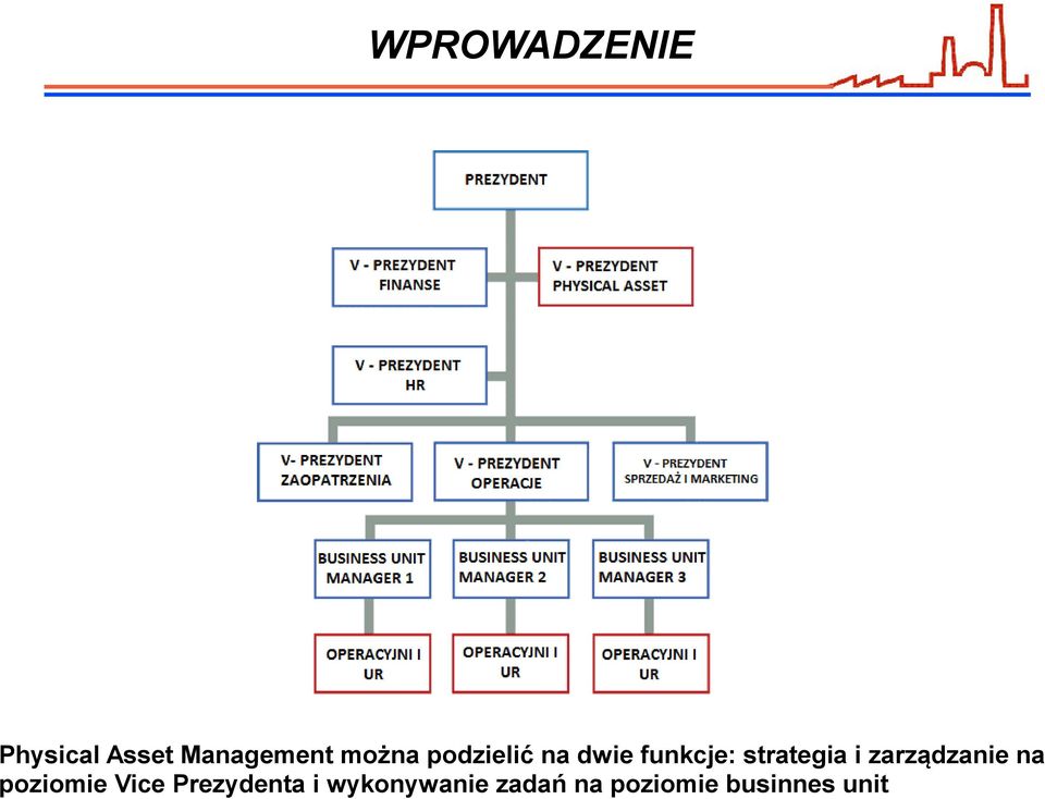 i zarządzanie na poziomie Vice Prezydenta