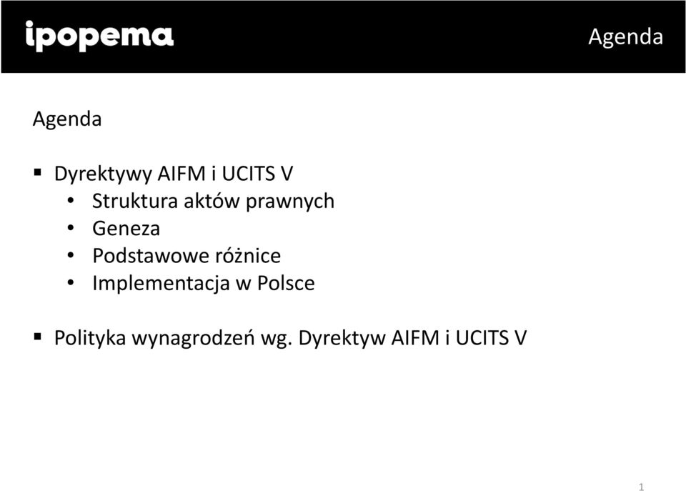 Podstawowe różnice Implementacja w