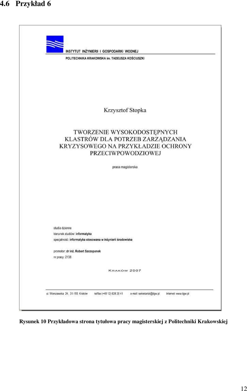 tytułowa pracy