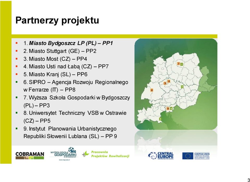 SIPRO Agencja Rozwoju Regionalnego w Ferrarze (IT) PP8 7.