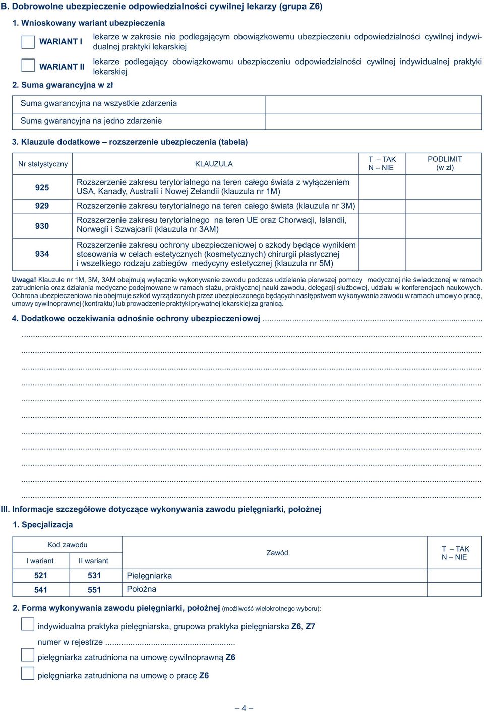 odpowiedzialności cywilnej indywidualnej praktyki lekarskiej 3.