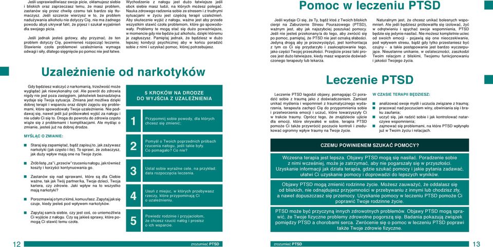 Jeśli jednak jesteś gotowy, aby przyznać, że ten problem dotyczy Cię, powinieneś rozpocząć leczenie.