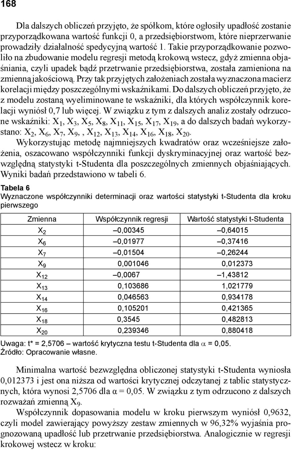 jakościową. Przy tak przyjętych założeniach została wyznaczona macierz korelacji między poszczególnymi wskaźnikami.