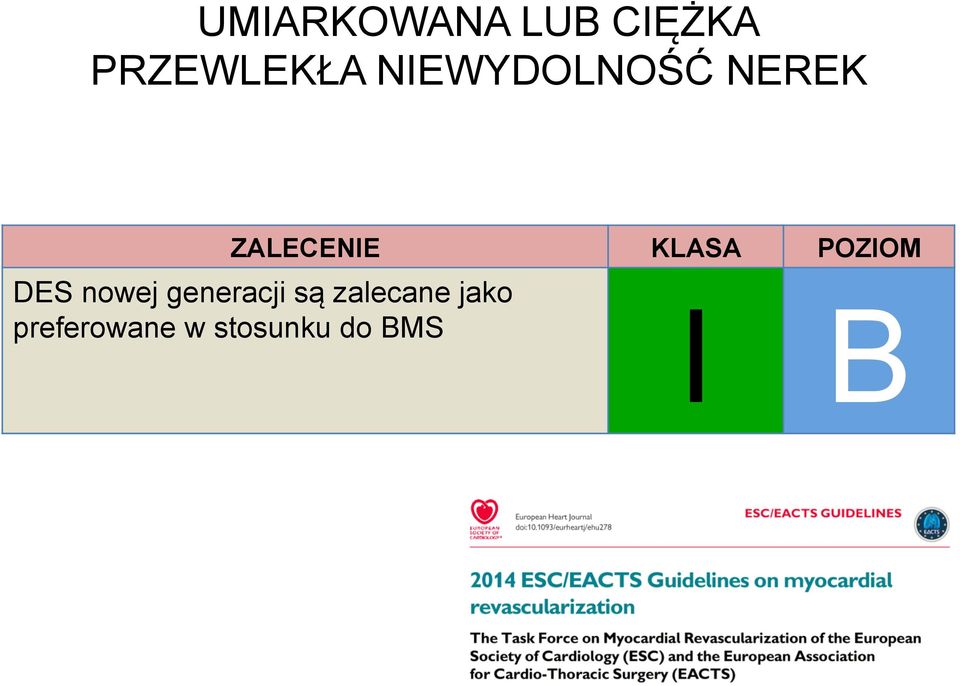 POZIOM DES nowej generacji są