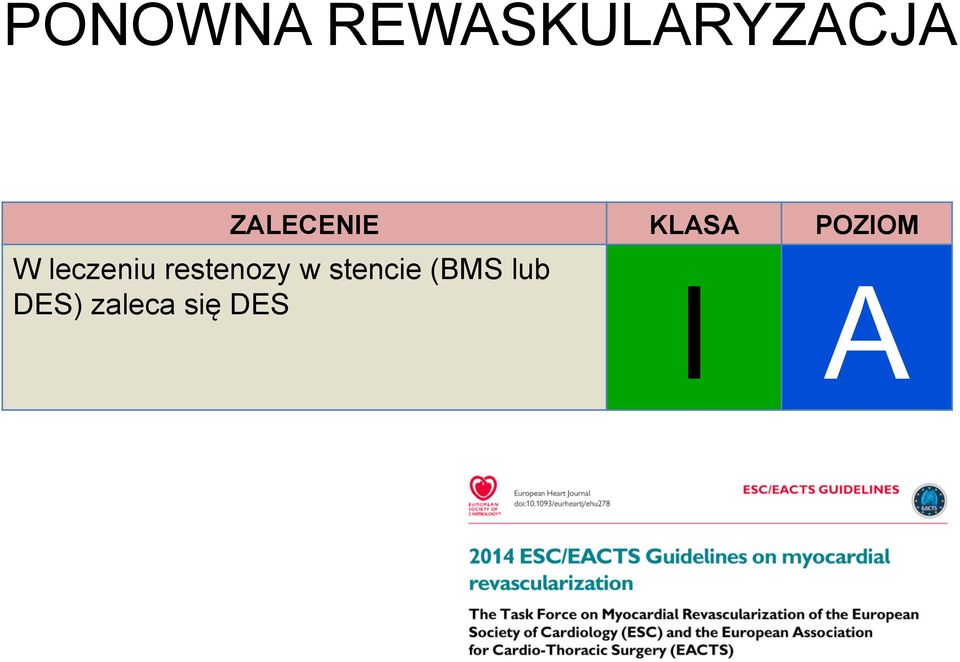 leczeniu restenozy w