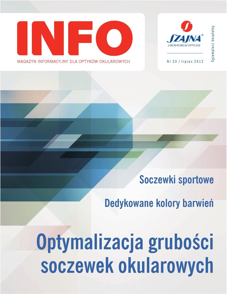 z p ł a t n y Soczewki sportowe Dedykowane kolory
