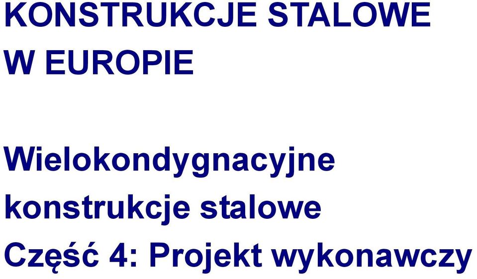 Wielokondygnacyjne