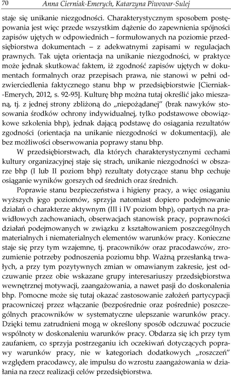 adekwatnymi zapisami w regulacjach prawnych.