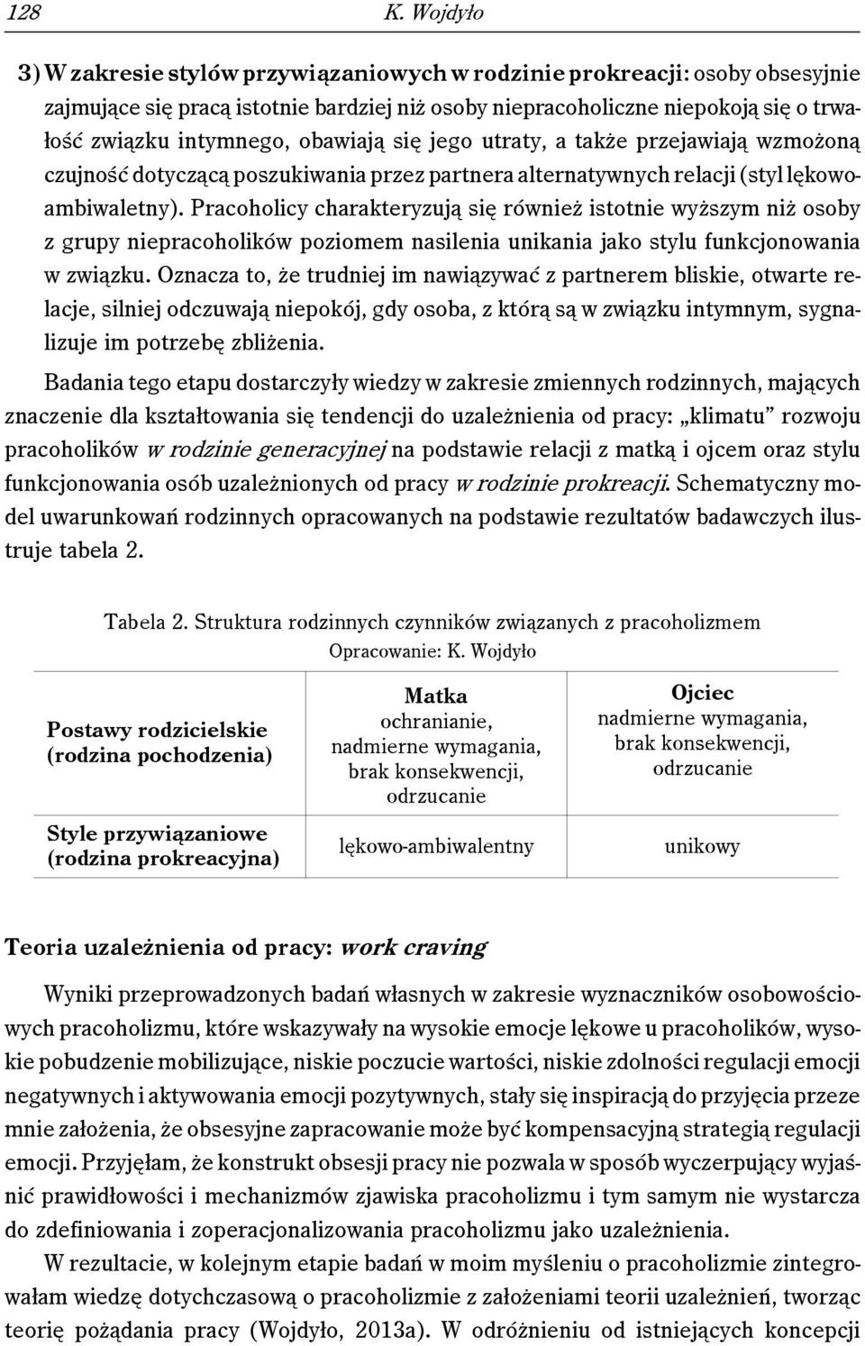obawiają się jego utraty, a także przejawiają wzmożoną czujność dotyczącą poszukiwania przez partnera alternatywnych relacji (styl lękowoambiwaletny).