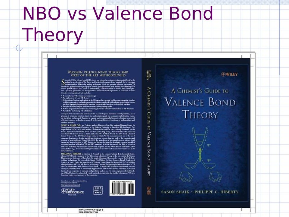 Natural Atomic Orbital And Natural Bond Orbital Analysis Pdf