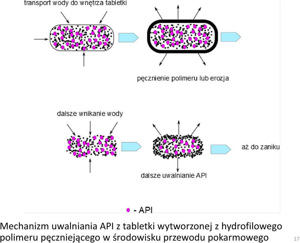hydrofilowego polimeru
