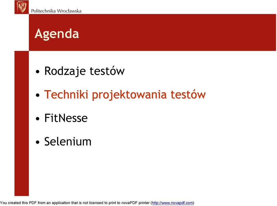 projektowania