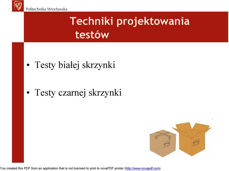 testów Testy