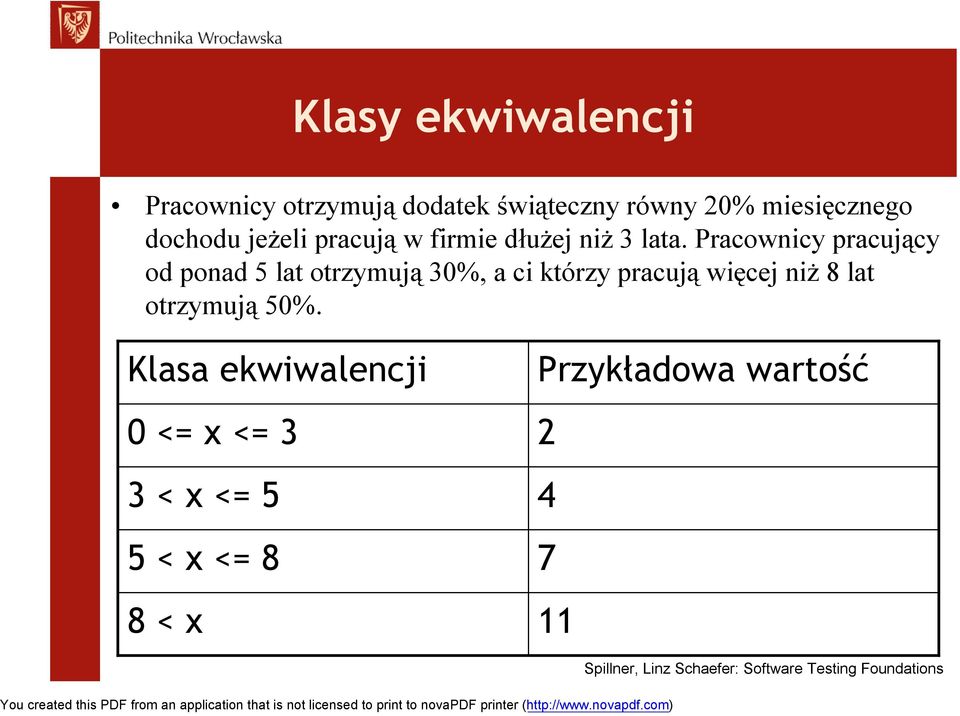 Pracownicy pracujący od ponad 5 lat otrzymują 30%, a ci którzy pracują więcej niż 8 lat