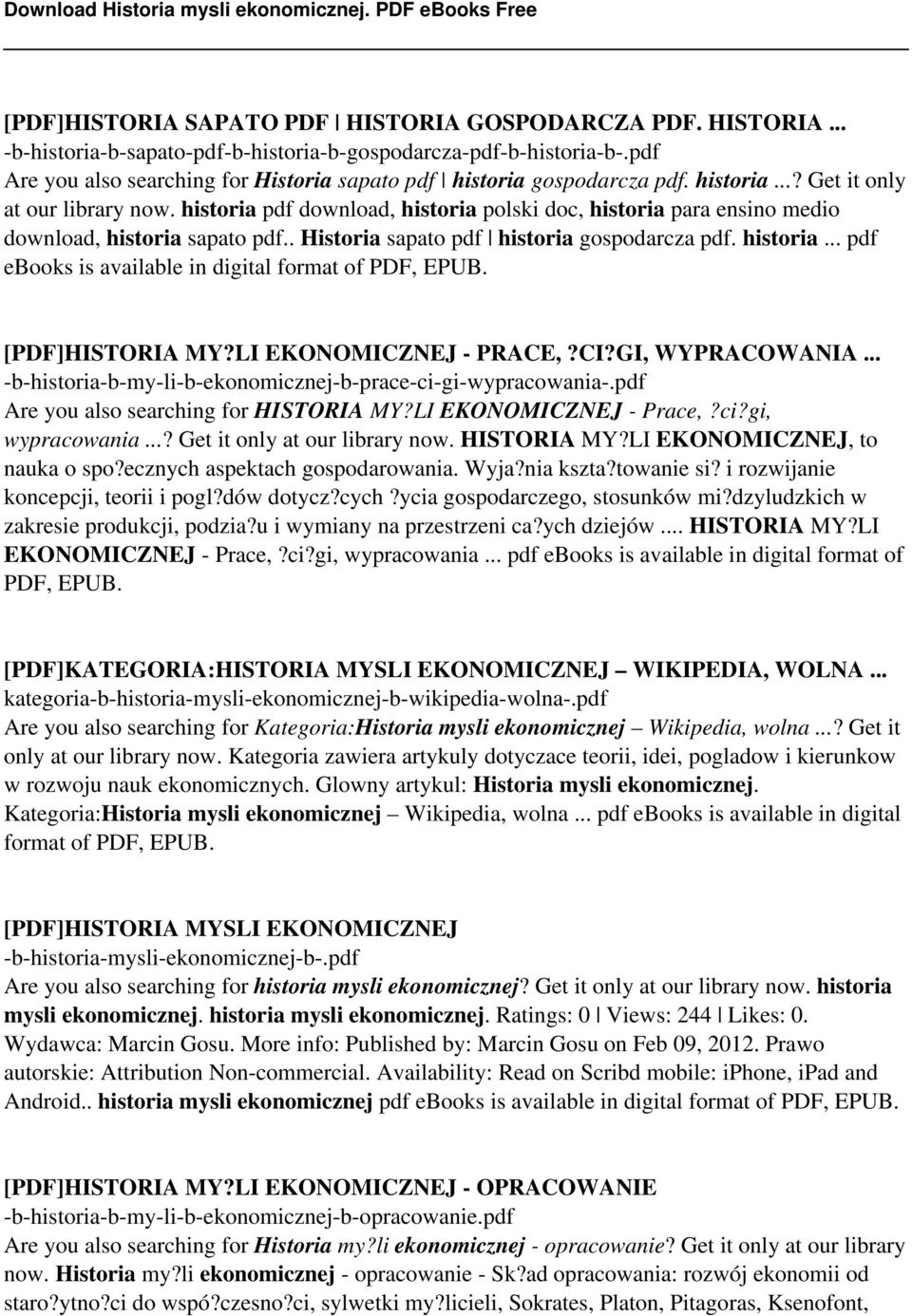 historia pdf download, historia polski doc, historia para ensino medio download, historia sapato pdf.. Historia sapato pdf historia gospodarcza pdf. historia... pdf ebooks is available in digital format of PDF, EPUB.