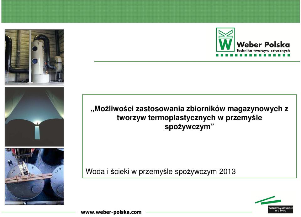 termoplastycznych w przemyśle