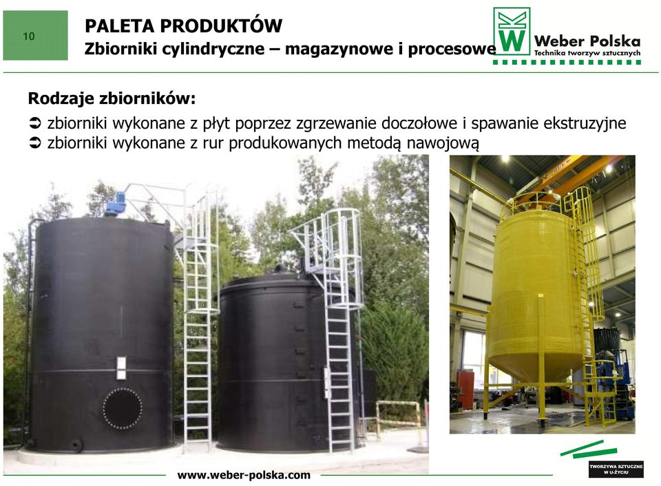 doczołowe i spawanie ekstruzyjne zbiorniki wykonane z rur