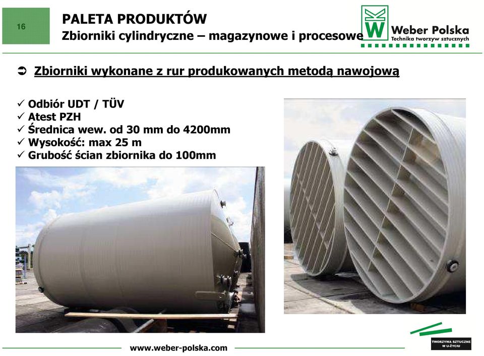 nawojową Odbiór UDT / TÜV Atest PZH Średnica wew.