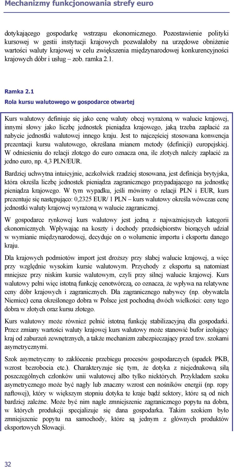 ramka 2.1. Ramka 2.