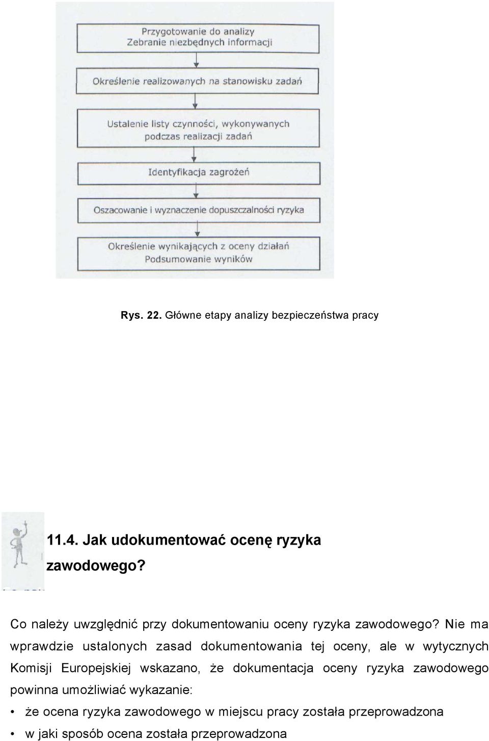 Nie ma wprawdzie ustalonych zasad dokumentowania tej oceny, ale w wytycznych Komisji Europejskiej wskazano, że