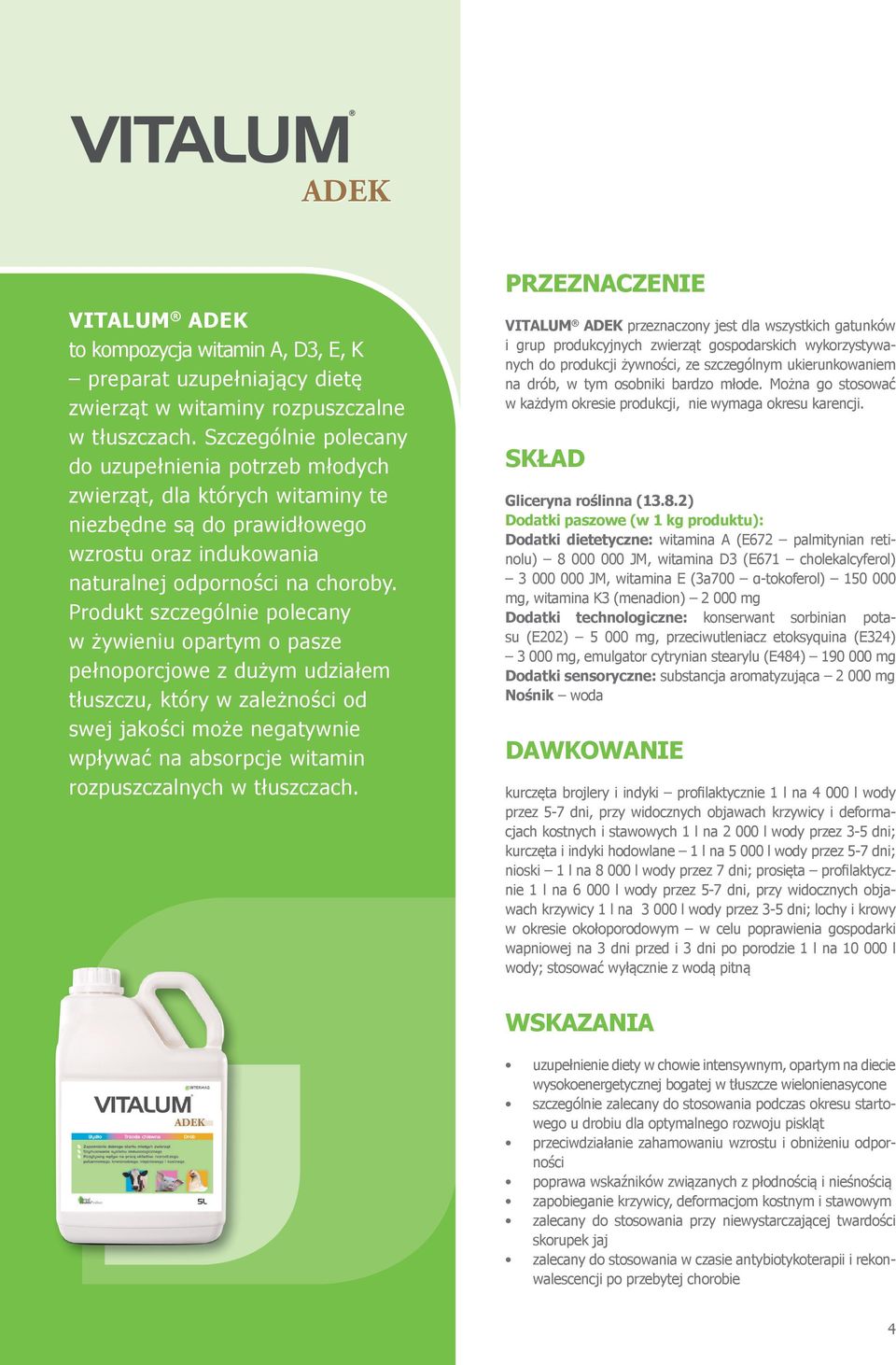 Katalog Produktów Prozdrowotnych Bydło Trzoda Chlewna Drób