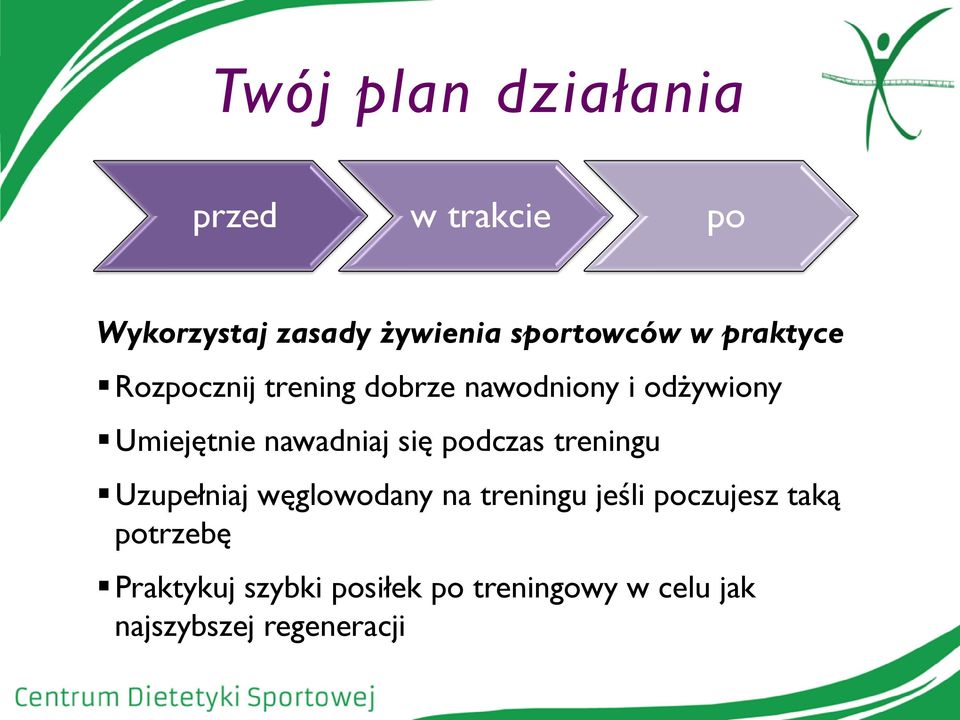 się podczas treningu Uzupełniaj węglowodany na treningu jeśli poczujesz taką