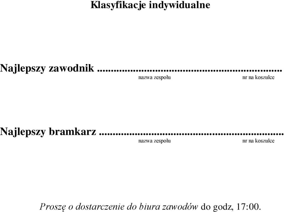 bramkarz.